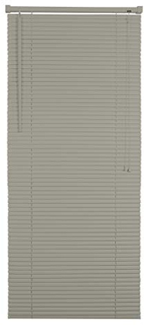 Jalousie PVC Sichtschutz Größen 152x162 cm Grau