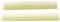 Musiclily Pro Urea Resin Plastic 43mm Slotted Strat Tele Electric Guitar Nuts Flat Bottom for 6-string Stratocaster/Telecaster Guitar, Ivory(Set of 2)