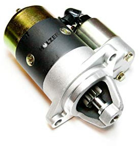 Holzer Motor de arranque para motor Yanmar tractor cortacésped diésel Hitachi Komatsu