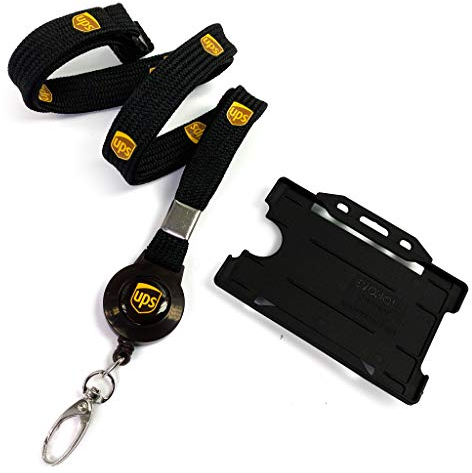 koolkrew UPS Airlines Logo Tubular Lanyard Set