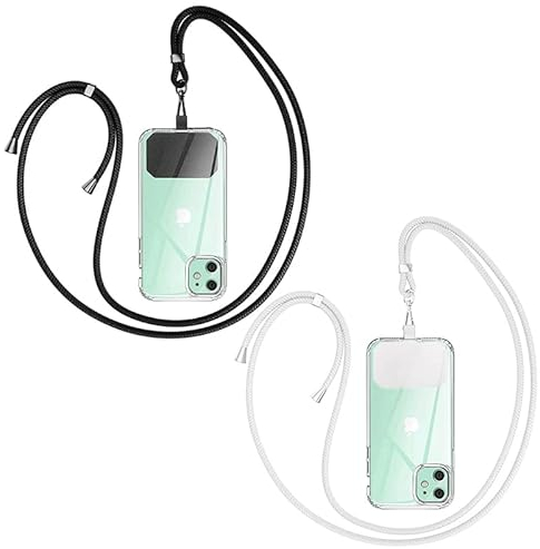 GUMO-LONG Handyband Universal zum Umhängen - Kompatibel mit jedem Handy und Smartphone, Kette zum Umhängen, Hülle mit Kordel, Handyband mit jeder Hülle kombinierbar