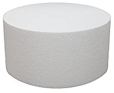 The Cake Decorating Co. 6 Inch Deep Round Straight Edge Cake Dummy 14 (35.56cm)