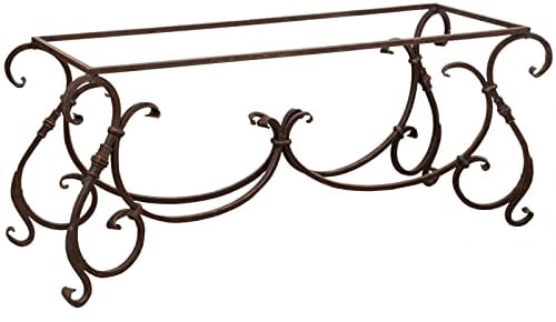 Biscottini Table base 150x74x80 cm | Wrought iron table base | Outdoor table