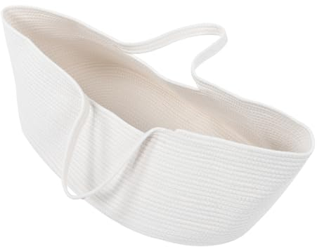 Cabilock Moseskorb Baby Kleinkinder Multifunktionaler Handkorb Windel Stubenwagen Nickerchen Kosmetik Gewebte Aufbewahrung Mit Moses Groß Babynest Reise Wickeln Windel Schmutzig Outdoor