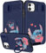 Qerrassa for iPhone 11 Phone Case Cute Cartoon Cover for iPhone 11 for Women Girly Girls i 11 Case with Camera Cover+Ring Stand Kawaii Funny Trendy Case for Apple iPhone 11 6.1, Wink Stit