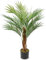 Oairse Palmier areca artificiel de 90 cm - Grand arbre artificiel en pot avec 12 troncs - Pour l'intérieur et l'extérieur - Décoration moderne - Pour salle de bain, salon, chambre à coucher, balcon