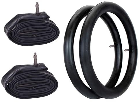 2X Fahrrad Schlauch 28 x 1 5/8 x 1 3/8 x 1,75 Zoll Zoll Ventil Dunlop Fahrradventil Blitzventil formgeheizt hochelastisch Mountainbike E-Bike