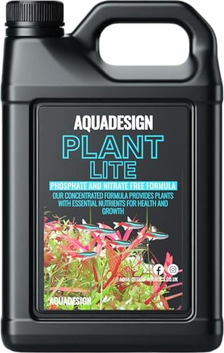 AquaDesign PLANT LITE 2500ML Aquarium Plant (Nitrate & Phosphate Free) Liquid Fertiliser