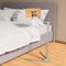 Buchständer 360° Drehbarer Winkel Buchständer zum Lesen Höhenverstellbar Kochbuchständer Buchhalter Leseständer mit Seitenclips