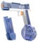 Elektrische Wasserpistole Kinder Erwachsene, Große Kapazität Wasserpistole, Automatische Burst Wasserspritzpistolen, Max Range 32ft, Wasserpistole Elektrisch für Sommer Pool Beach (Blau)