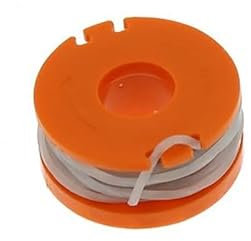 KGA SUPPLIES Bobine et ligne compatibles avec Titan TT1549GTM, TTI821GGT (380PT) - Tondeuse à fil Utilitaire Orange