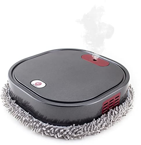Pcwncvxa Sweeping Robot Automatic Electric Floor Mops 1500 MAh Mopping with Sprayer Machine Floor Steam Cleaner Robot