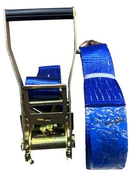 cinghie a cricchetto VITFER 5000 KG 11.5 MT con tenditore a cricchetto fascia 50mm lunghezza 11.5 METRI