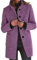 Automne-Nouveau-DéContracté-Carreaux Blazer Femme Chic Et Elegant Manteau Femme Grande Taille Violet 5XL