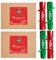 Christmas Crackers Bulk buy - Pack Of 80 14* Catering Christmas Crackers - Red And Green Crackers - Restaurant And Catering Supplies
