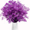 Gipizi Gypsophile Séché Fleurs Violet, 42cm Naturel Gypsophila Fleurs Sechees Plus de 3000 Boutons Floraux enpour Gypsophile pour Mariage, Décoration Maison, DIY et Fête