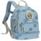 LÄSSIG Kinderrucksack mit Brustgurt Kindergartentasche Kindergartenrucksack 6,5L ab 3 Jahren/Mini Backpack Pattern Party Blue