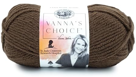 Lion Brand Yarn Company 1-Piece Vanna's Choice Yarn, Chocolate
