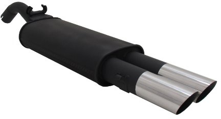 Novus Sportauspuff Gruppe N 2x76mm MS-Design