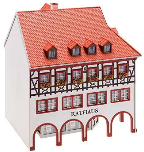 FALLER FA130491 - Rathaus, Rot/Ausflug, Einfarbig (Getaway Solids)