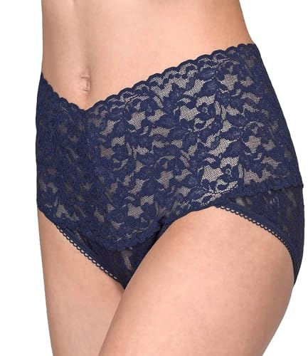 Hanky Panky Damen 9k2124 Funktionsunterwäsche, Azul Marino/Flor Y Brillo, M