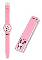 Swatch Mädchen-Armbanduhr Analog Plastik GZ265