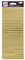 Anitas Kleine Zahlen Umreißen Aufkleber, Gold