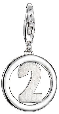 ESPRIT Damen-Charm 925 Sterling Silber rhodiniert Two ESCH91006A000