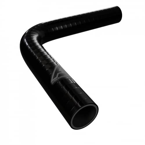 32mm Internal Diameter Black 90 Degree Silicone Elbow Hose