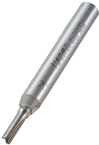 CUTTER, TWO FLUTE 3MM DIAMETER C001AX1/4TC By TREND