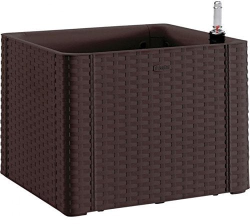 Stefanplast 10011443 - Maceta, 43 x 43 x 33 cm, Color marrón