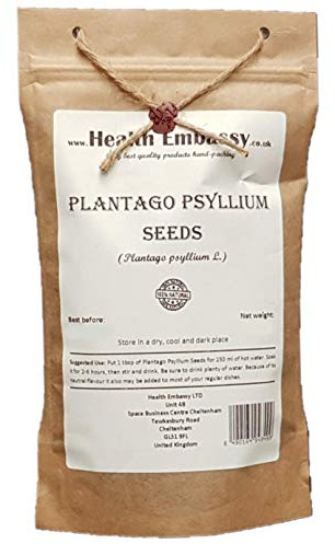 Health Embassy Plantago Psyllium Seeds | Plantago Psyllium L | 100% Natural (200g)