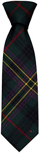 I LUV LTD Gents Neck Tie Kennedy Modern Tartan Lightweight Scottish Clan Tie