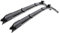 Mossa Escobillas limpiaparabrisas para la luna delantera adecuadas para Seat Leon II (07.2005-12.2012) montaje inverso del adaptador (lado del pasajero) - escobillas plana