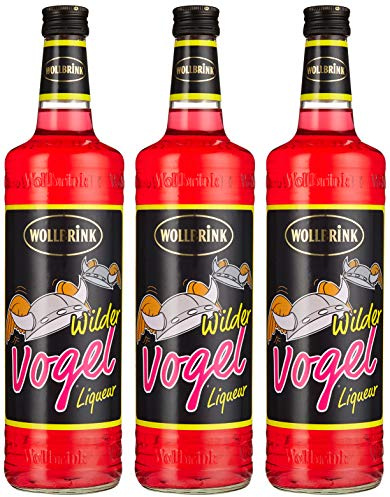 Wollbrink Wilder Vogel Wodka (3 x 0.7 l)