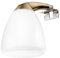 Aplike - Aplique LED Multienganche para Espejo de Baño - Luz Blanca Neutra (4000K) - 8.3cm | Modelo Nisio (Bronce)