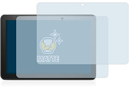 BROTECT Entspiegelungs-Schutzfolie für Amazon Fire HD 8 Plus 2020 (10. Gen.) (2 Stück) Matte Displayschutz-Folie, Anti-Reflex, Anti-Fingerprint