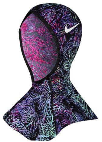 NIKE Swim Hijab Badeanzug Damen, Damen, Trainingsanzug, NESSB442-001, schwarz, XS
