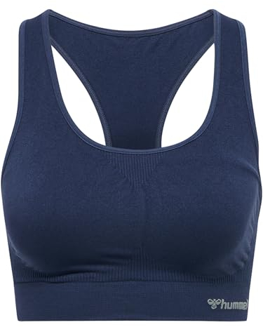 hummel, hmlTIF Seamless Sports TOP, Schwarze IRIS, M
