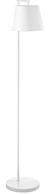 EXO lighting - Stehlampe NEMO weiße mit weißem Lampenschirm und E27 Lampenfassung. Ideale Stehlampe für Wohnzimmer, Esszimmer und Schlafzimmer.