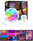 Daymeet Bande lumineuse LED à détecteur de mouvement pour dessous de lit, 5 m RGB activée par le mouvement, avec minuterie d'arrêt automatique, contrôle par application,éclairage de placard
