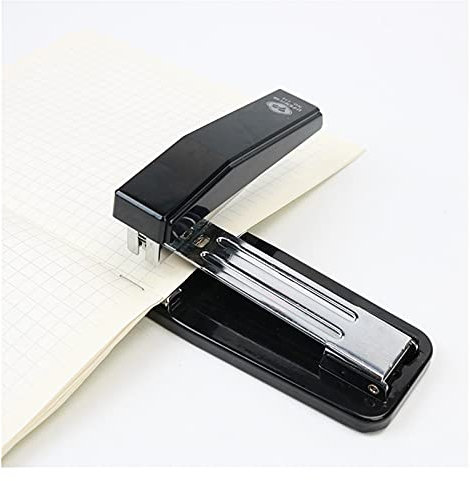 Heftgerät Drehbare Hefter-Bindung etwa 30 Seiten, die in der Mitte des Notebooks binden, verwenden Sie das Büro-Briefpapier 24/6 Heftklammern