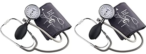 visomat medic home (Kinder) Blutdruckmessgerät mit Stethoskop, 14-21cm, verschiedene Größen & medic home (XXL) Blutdruckmessgerät mit Stethoskop 43-55 cm, verschiedene Größen