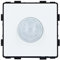 Luxus-Time Touch Lichtschalter Wandschalter LUX SERIE Glas Sensor Schalter Wechselschalter Schuko Steckdosen USB Cat Weiß Schwarz Gold (Modul: Bewegungsmelder, Weiß)