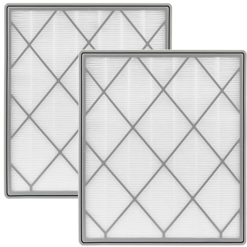 HE401 Replacement Filter for Shark 4, HE400 HE401 HE402 HE405, HE4FKPET, H13 True HEPA with Advanced Odor Blocking Filter, 2 Pack