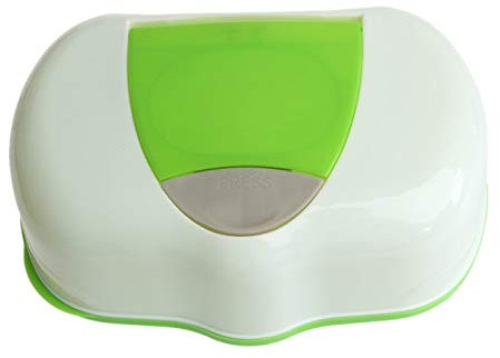 Porta pañuelos Toallitas húmedas de plástico Estuche de Almacenamiento Familiar Caja Portarrollos de Papel Contenedor Recargable 80 Hojas Rosa/Verde/Naranja/Amarillo Cubierta de