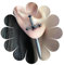 Allereya Vintage Onyx Schwert Ohrstecker - Kristall Ohrringe Silber Groß - Schwarz Schmuck Für Frauen Und (Schwarz)