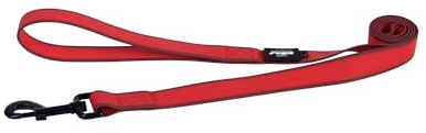Rogz Amphibian Classic Hundeleine, Rot, Größe XL
