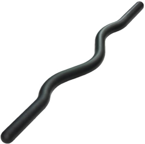 Silikon SZ Curl Stange für Krafttraining 11 kg | Rutschfeste Hantel Curlstange Hantelstange Zugstange für Bodybuilding und Gewichtheben | Langhantel Gewichtsstange