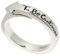 XSLGOGO Anime JoJo’s Bizarre Adventure Stone Ocean Kujo Jolyne Ring Anime Peripherie Cosplay Geburtstag Geschenk Ring